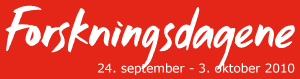 Banner Forskningsdagene 2014